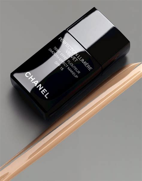 chanel perfection lumiere velvet foundation ici paris|Chanel velvet foundation shades.